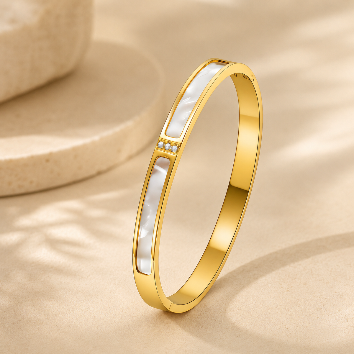 Ivory Radiance Bangle
