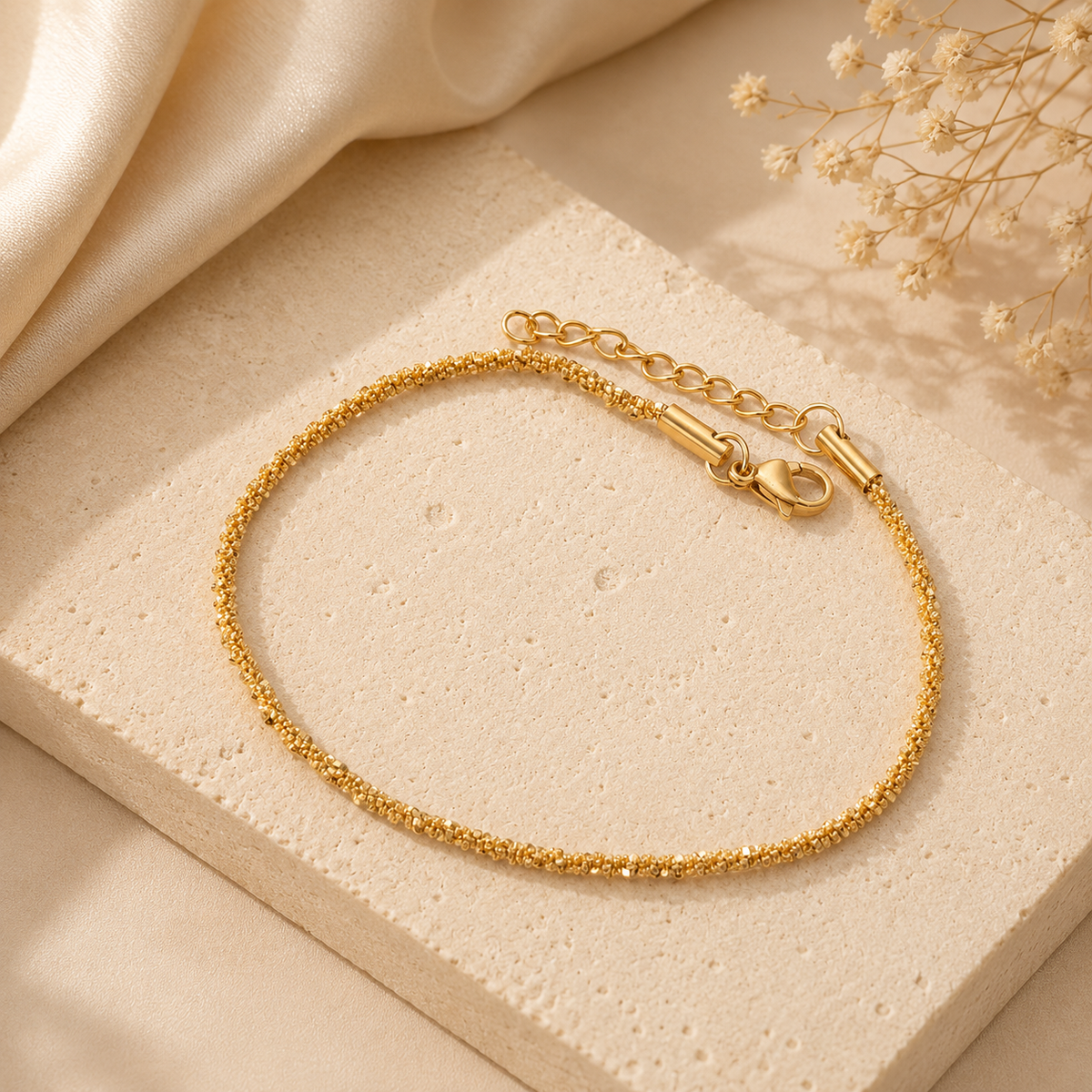 Golden Glow Duo Bracelet Set