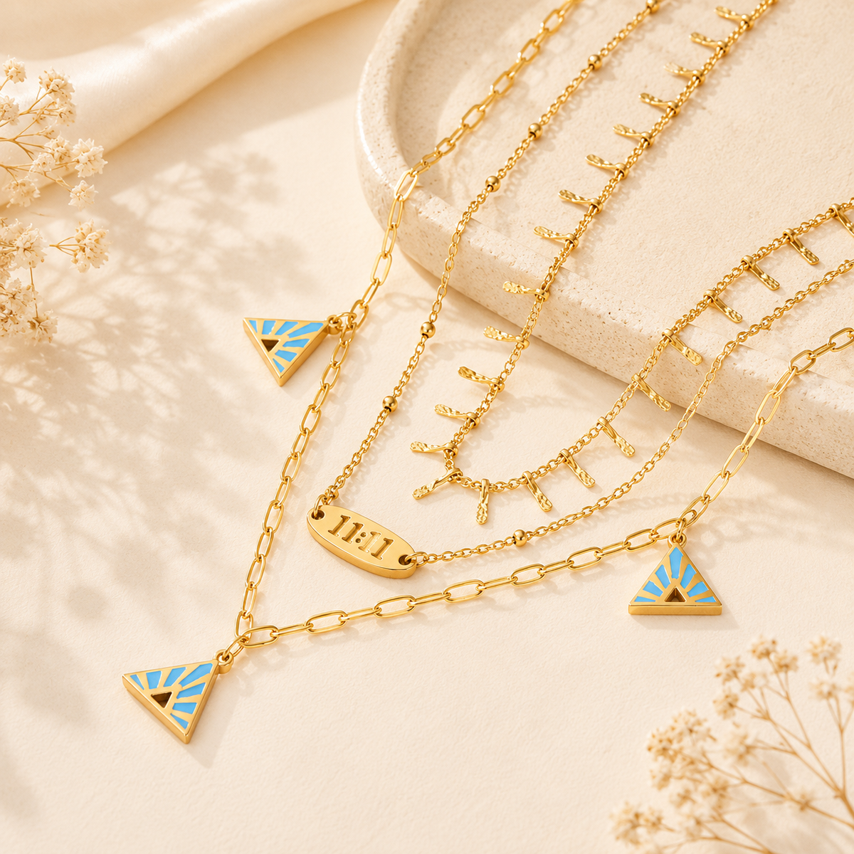 Azure Glow Necklace