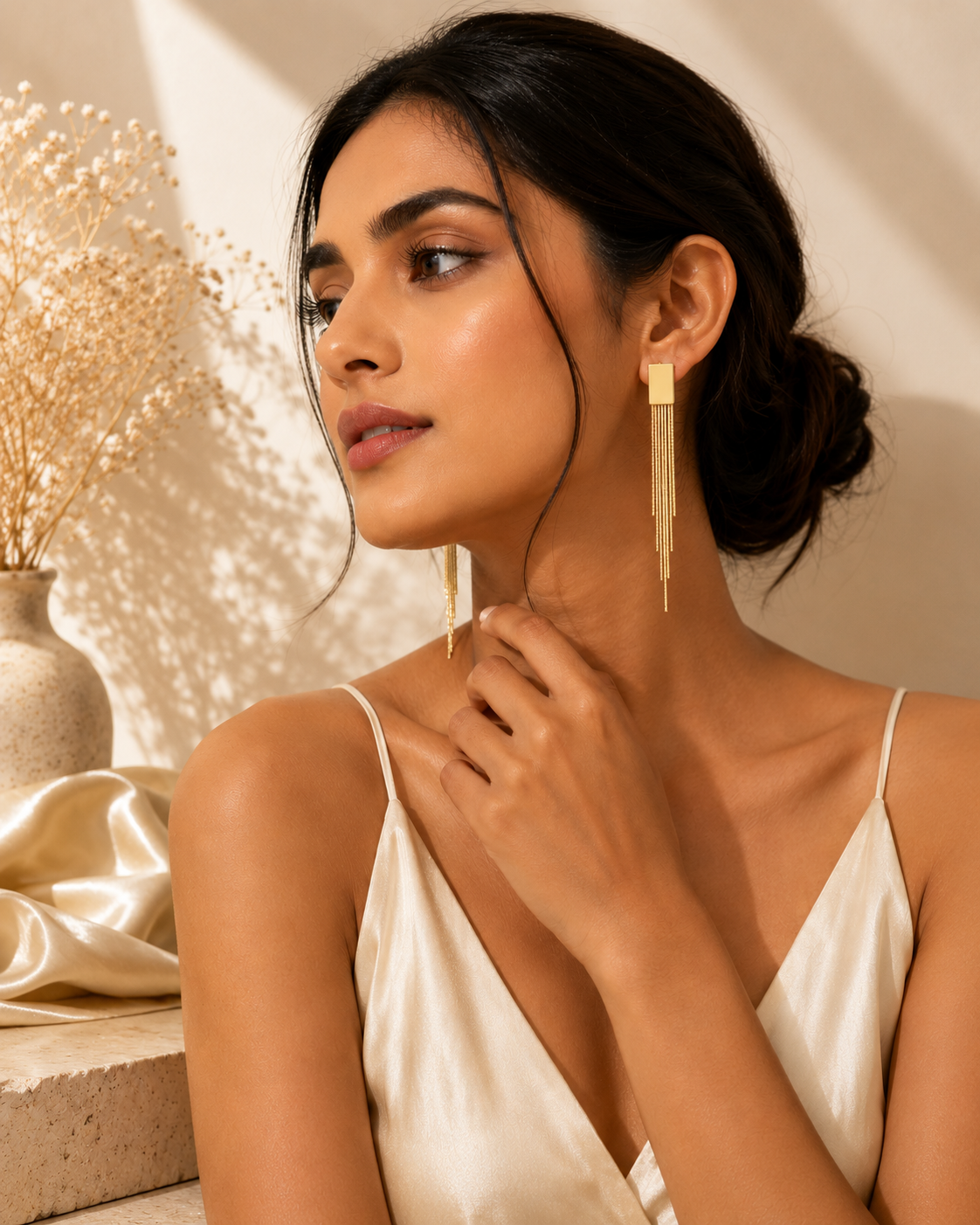 Celeste Tassel Drop Earrings