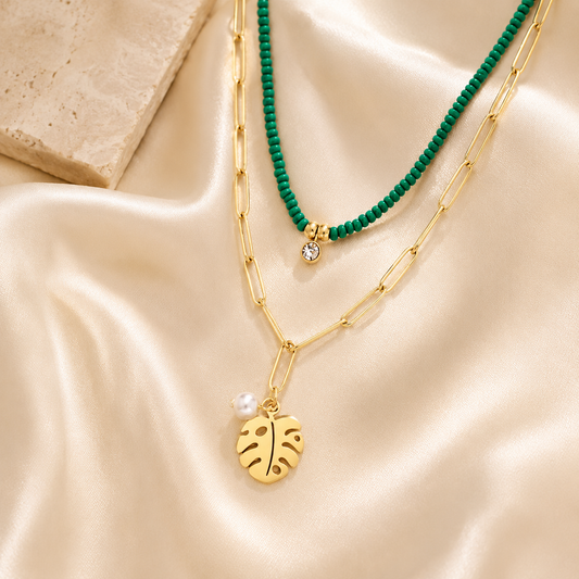 Tropical Pearl Necklace
