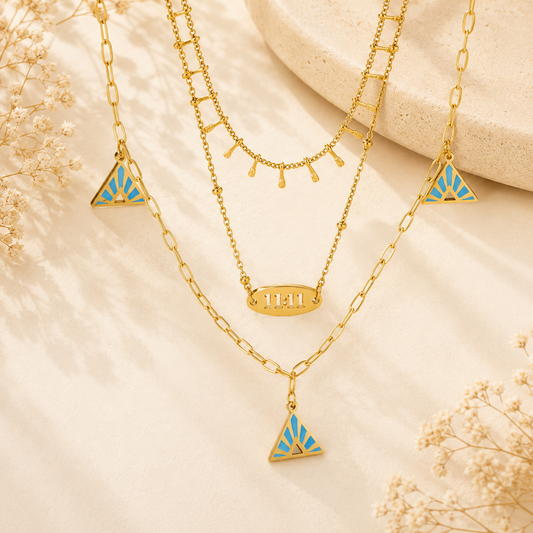 Azure Glow Necklace