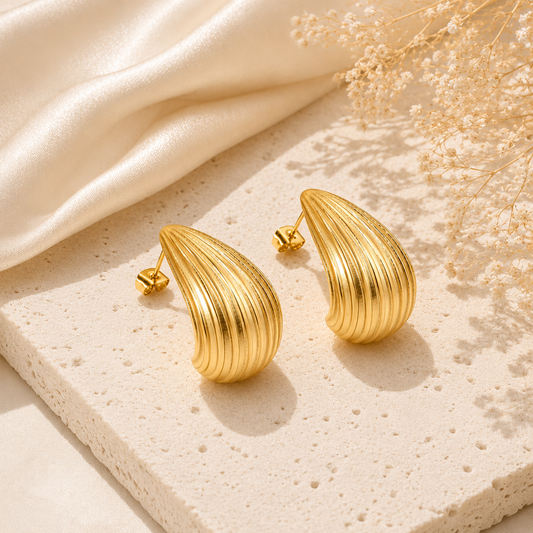 Golden Flow Earrings