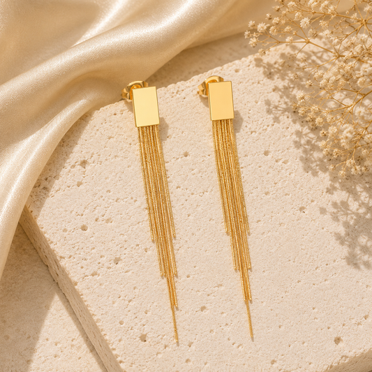 Celeste Tassel Drop Earrings