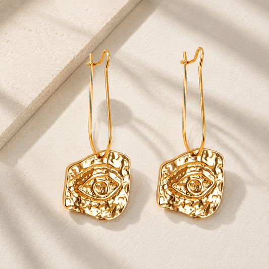 Golden Gaze Earrings